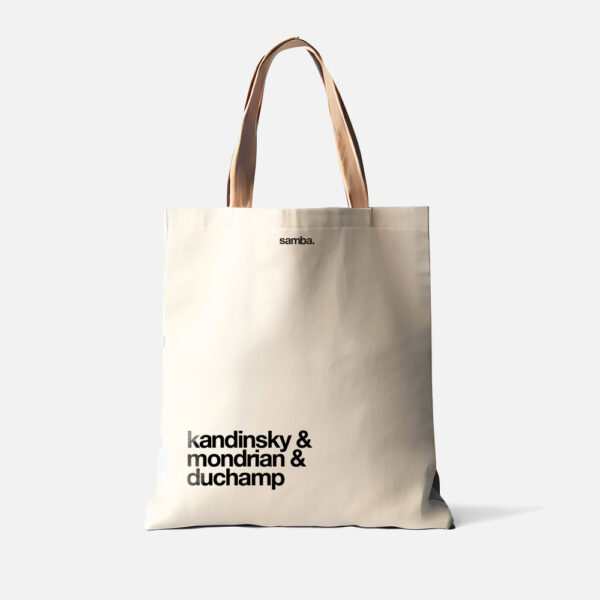 Tote Bag kandinsky & mondrian & duchamp - samba