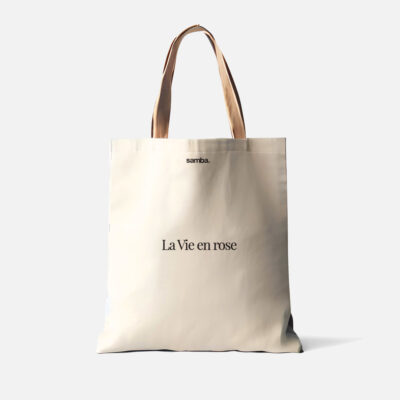 Tote Bag la vie en rose - samba