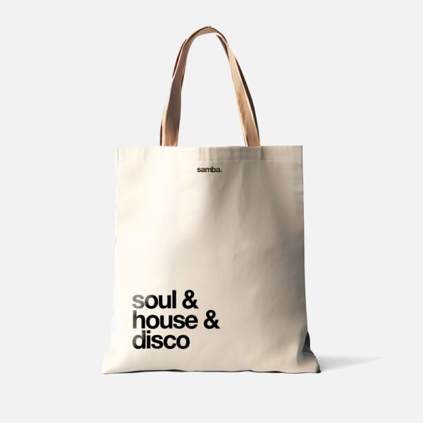 Tote Bag soul & house & disco - samba